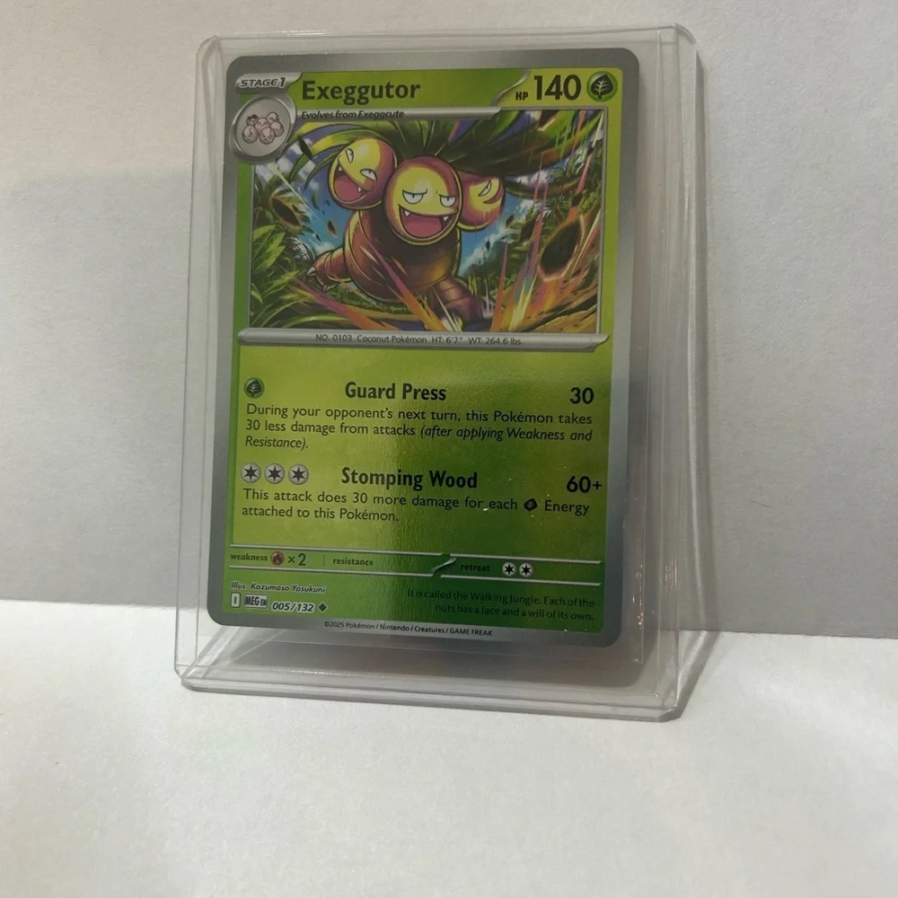 Exeggutor Pokémon Card 2025 MEG EN 005/132